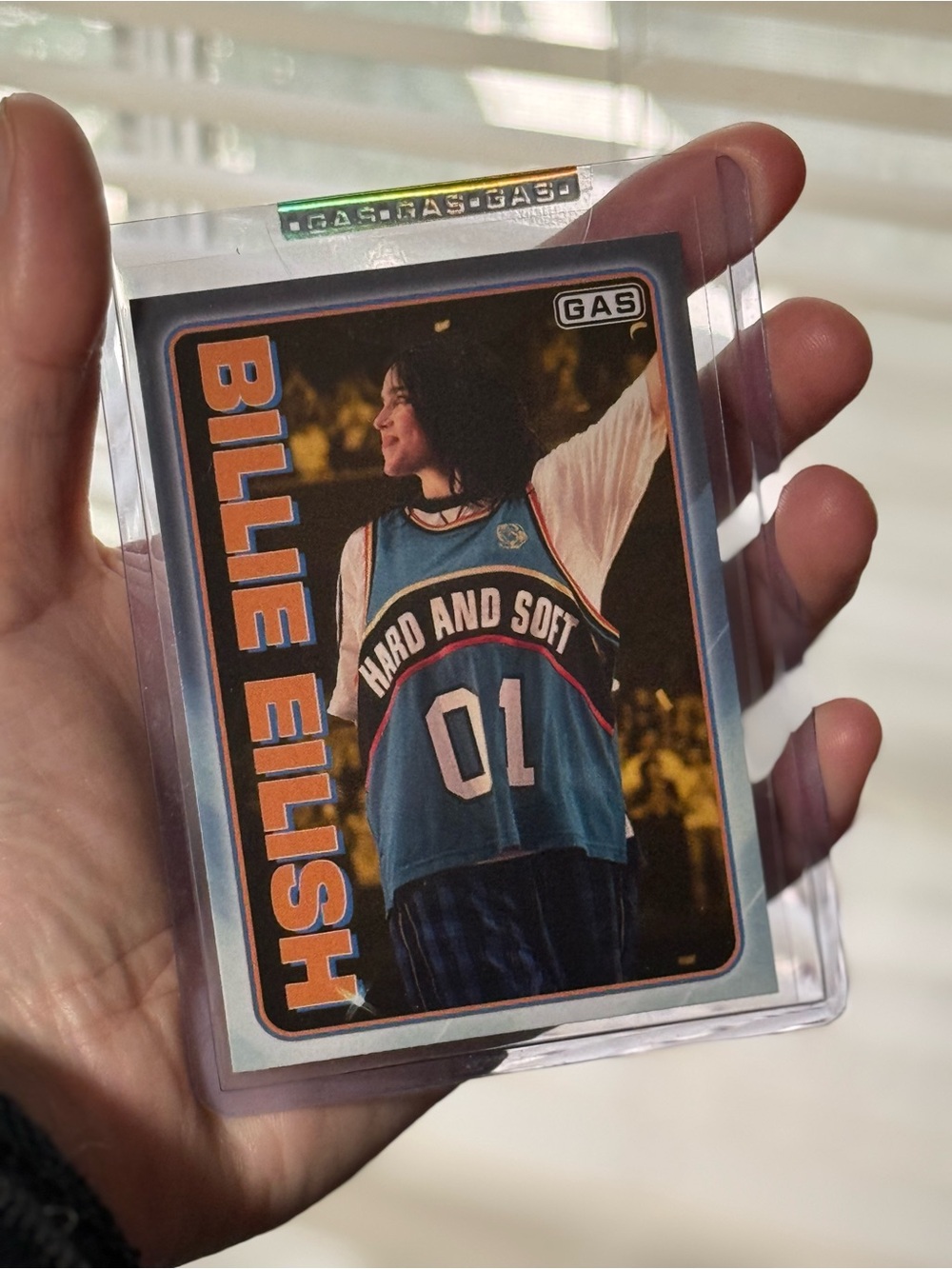 GAS X Billie Eilish “Hit Me Hard And Soft” The Tour BASE Collector Trading Card
